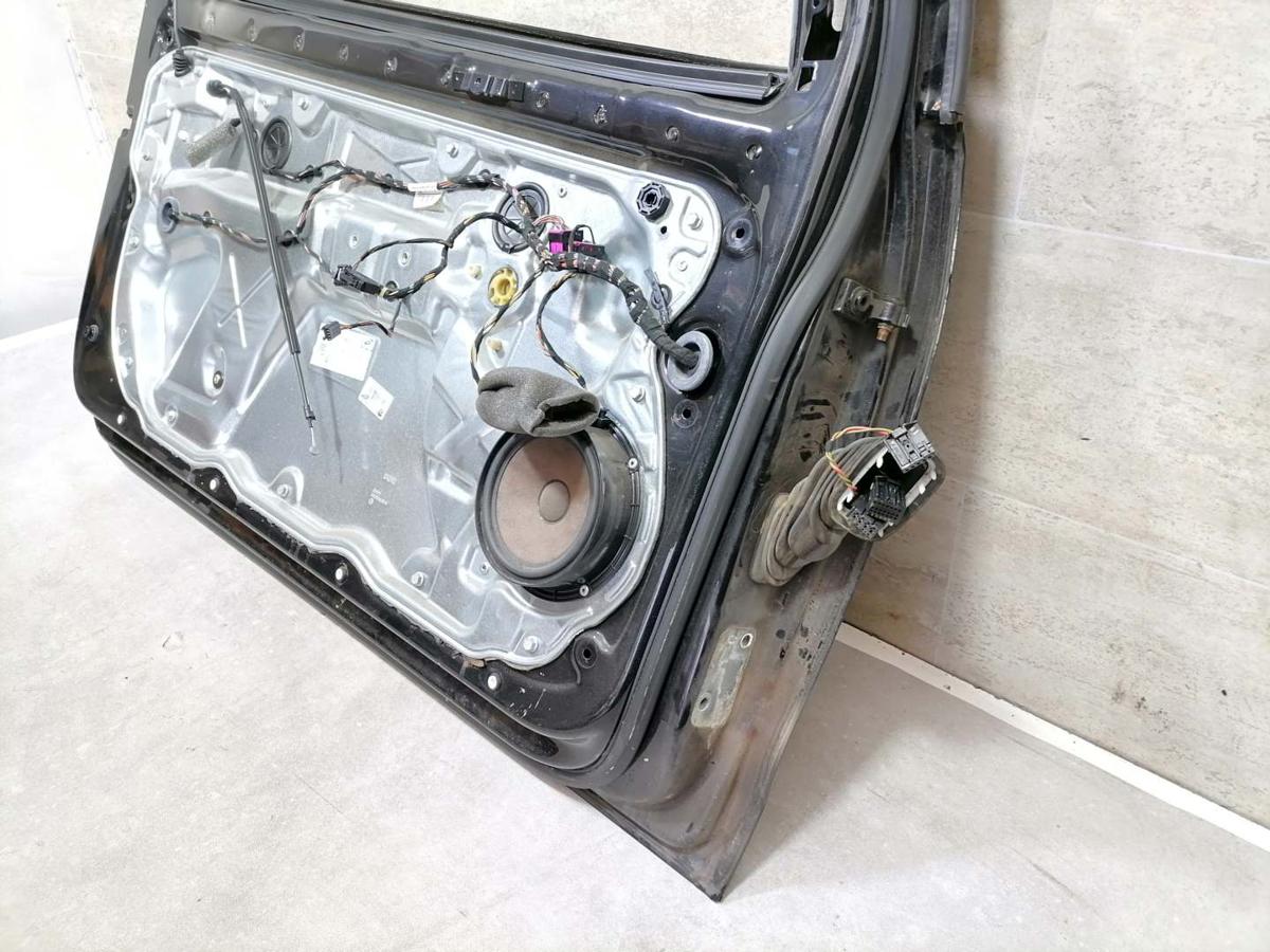 VW Polo 9N3 original Tür vorn links LC9Z Black Magic Pearl 3-Türer Bj.2007